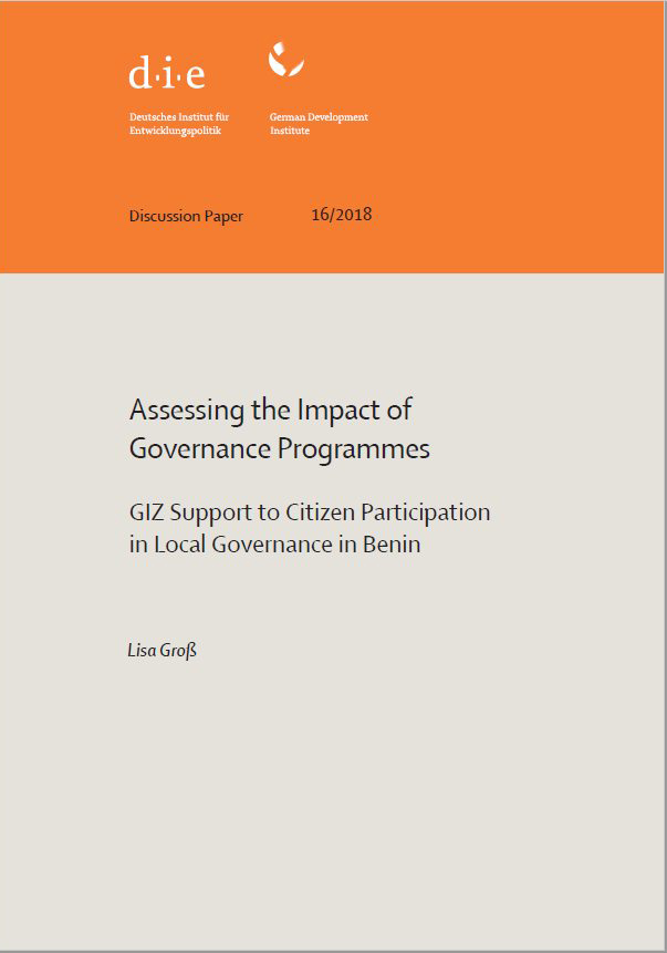Assessing the Impact of Governance Programmes